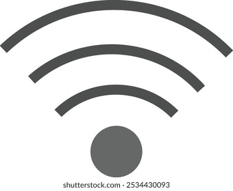 Dies ist sehr beliebt Wi-Fi-Symbol