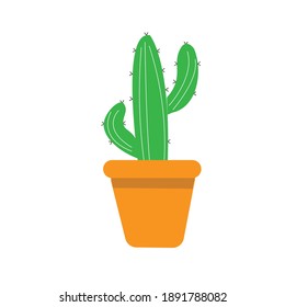 This is a very simple cactus vector image