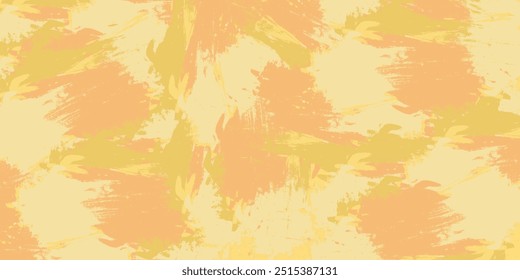 This vibrant and gerunge illustration showcases a warm gradient with hues of yellow and orange blending into each other, perfect for background