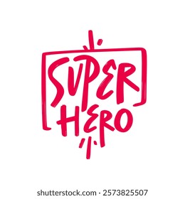 This is a vibrant and modern super hero logo design that is ideal for effective branding and marketing strategies