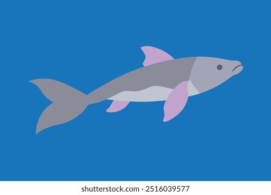 This vibrant vector artwork features a variety of Gobi marine fishes, beautifully illustrated for digital and print use. Perfect for aquatic-themed designs, logos, or educational materials