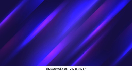 This vibrant vector design showcases rich purple hues with dynamic diagonal lines creating an energetic and modern atmosphere suitable for digital projects.