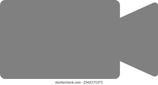 This is a video camera icon (silhouette).