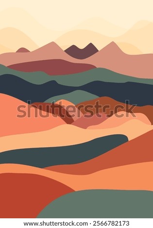 Similar – Image, Stock Photo Wide land | You have to go there