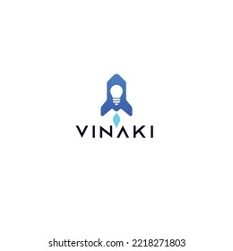 this is a Vinaki Logo Template Vector 