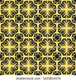 This is a vintage golden texture in oriental style. Luxury pattern for premium design.