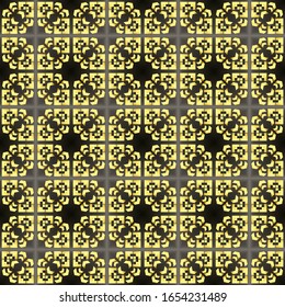 This is a vintage golden texture in oriental style. Luxury pattern for premium design.