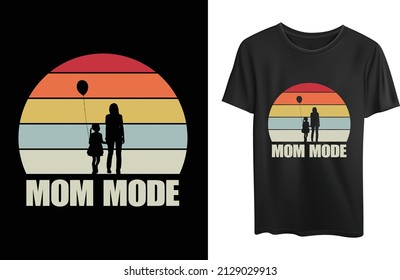 This is a vintage Mom T-shirt Design.You can use this design anywhere you want