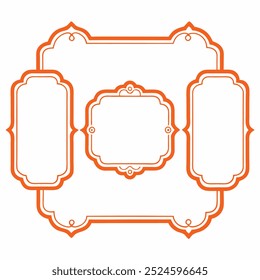 Este vintage quadro retangular conjunto vetor apresenta elegantes, ornamentados projetos perfeitos para adicionar um toque de estilo clássico a convites, certificados, cartões, e outros projetos criativos.