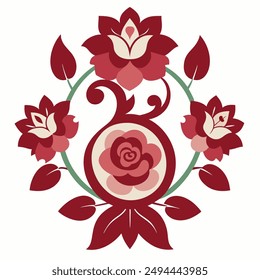 This "Vintage Victorian Flowers Clip Art Set"features beautifully detailed vector illustrations perfect for adding an elegant touch to your design projects, including invitations, scrapbooks and decor