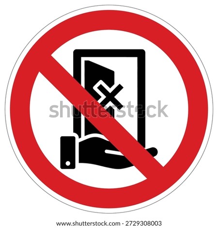 This visual symbol prohibits the use of mobile phones and electronic devices in specific areas. Perfect for theaters, classrooms, or confidential meeting rooms.
