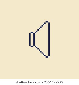 this is volume icon in pixel art with simple color this item good for presentations,stickers, icons, t shirt design,game asset,logo and your project.