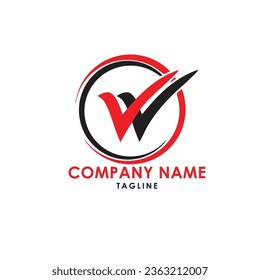 This is w logo design