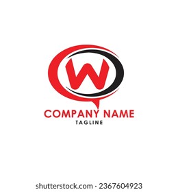 This is w logo design 