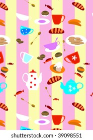 This is a wallpaper for the kitchen