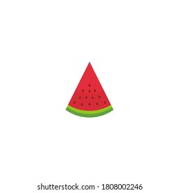 This is a watermelon isolated on white background.