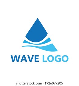 This is Wave Logo design.