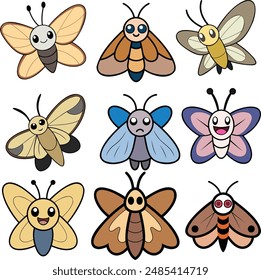 This is a Wax Moth  design ,animal vector design  with high quality eps format 