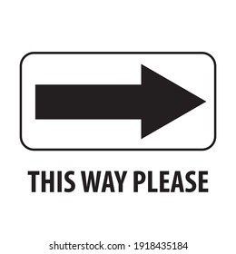 3,595 This Way Please Images, Stock Photos & Vectors | Shutterstock