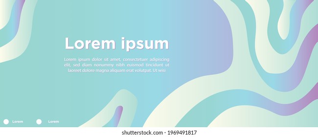 This Web Background Banner is suitable for something energetic, futuristic, and artistic. The concept of gradients and curved elements makes you feel dynamic and excited to achieve a better future