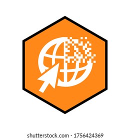 This is The Website icon and cursor