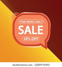 esta semana sólo banner descuento 10% de descuento