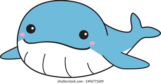 This is a whale's illustration.