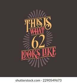 Así es como se ve 62, diseño de citas de 62 años