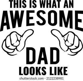 This Is What An Awesome Dad Looks Like 