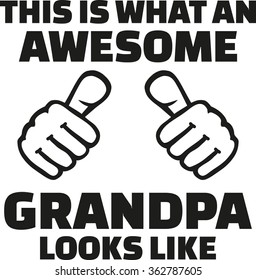 This is what an awesome grandpa looks like