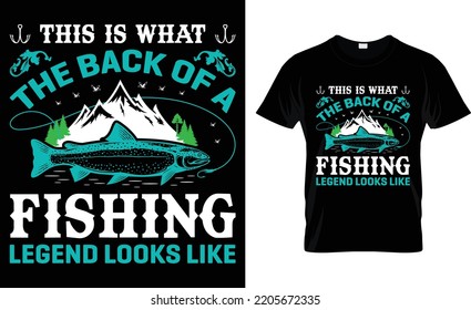 This Is What The Back Of A Fishing Legend Looks Like.