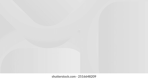 Este es un patrón abstracto blanco con líneas curvas y Formas suaves.