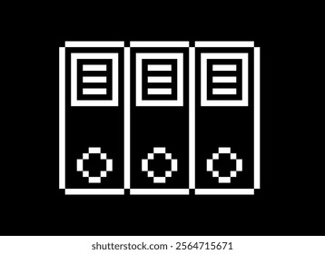 this is White file icon in pixel art style ,this item good for presentations,stickers, icons, t shirt design,game asset,logo and project.