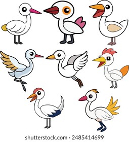 This is a Whooping Crane  design ,animal vector design  with high quality eps format 