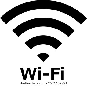 This is a Wi-Fi icon illustration.