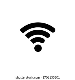 This Wifi icon is in Line style available to download as EPS 10