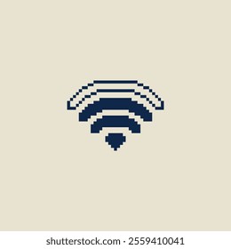 this is wifi icon in pixel art style this item good for presentations,stickers, icons, t shirt design,game asset,logo and your project.