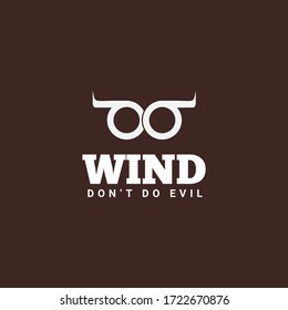 This is Wind minimal logo design. Creative logo concept 2020.