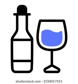 Este icono de vino es adecuado para la temporada de invierno, vacaciones, Navidades, etc.