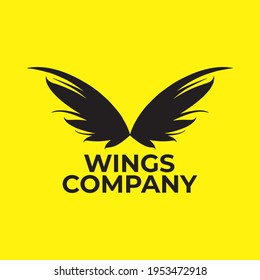This is a wing company's logo design concept.