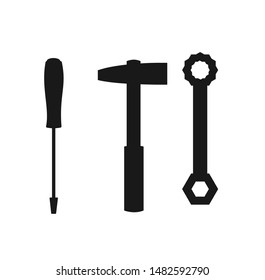 This is work tool silhouette vector tool