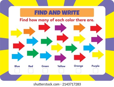 This worksheet is about the color activity.