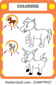 This worksheet is about the coloring activity.