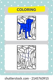 This worksheet is about the coloring activity.