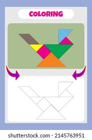 This worksheet is about the coloring activity.