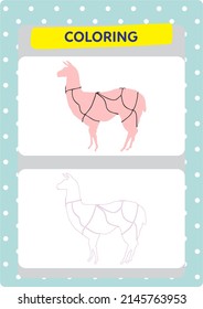 This worksheet is about the coloring activity.