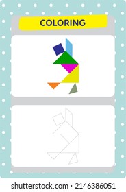This worksheet is about coloring the pictures.