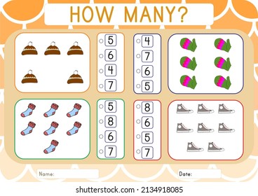 This worksheet is about counting the given pictures of objects correctly.