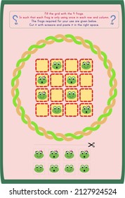 This worksheet has been prepared to contribute to the mental development of children. New concepts can also be taught with Sudoku puzzles.