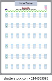 Dieses Arbeitsblatt wurde erstellt, um die Schreibfähigkeiten von Vorschul-, Kindergarten- und Grundschülern zu verbessern.